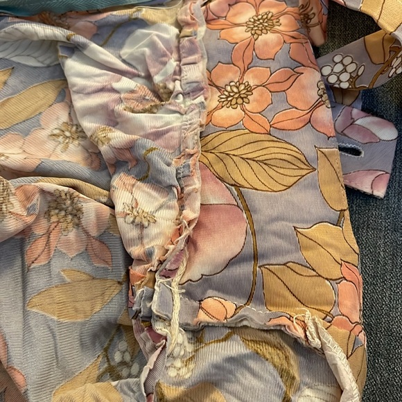 Handmade vintage OOPS California full lenth vintage sundress 24-139 - Picture 13 of 14